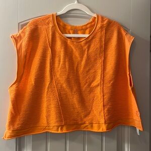 Free People Movement Tee in Orange